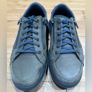 Kybun Carouge 20 Olive Shoes Men’s Size L 11 R 12 Leather Sneaker Walking Shoes